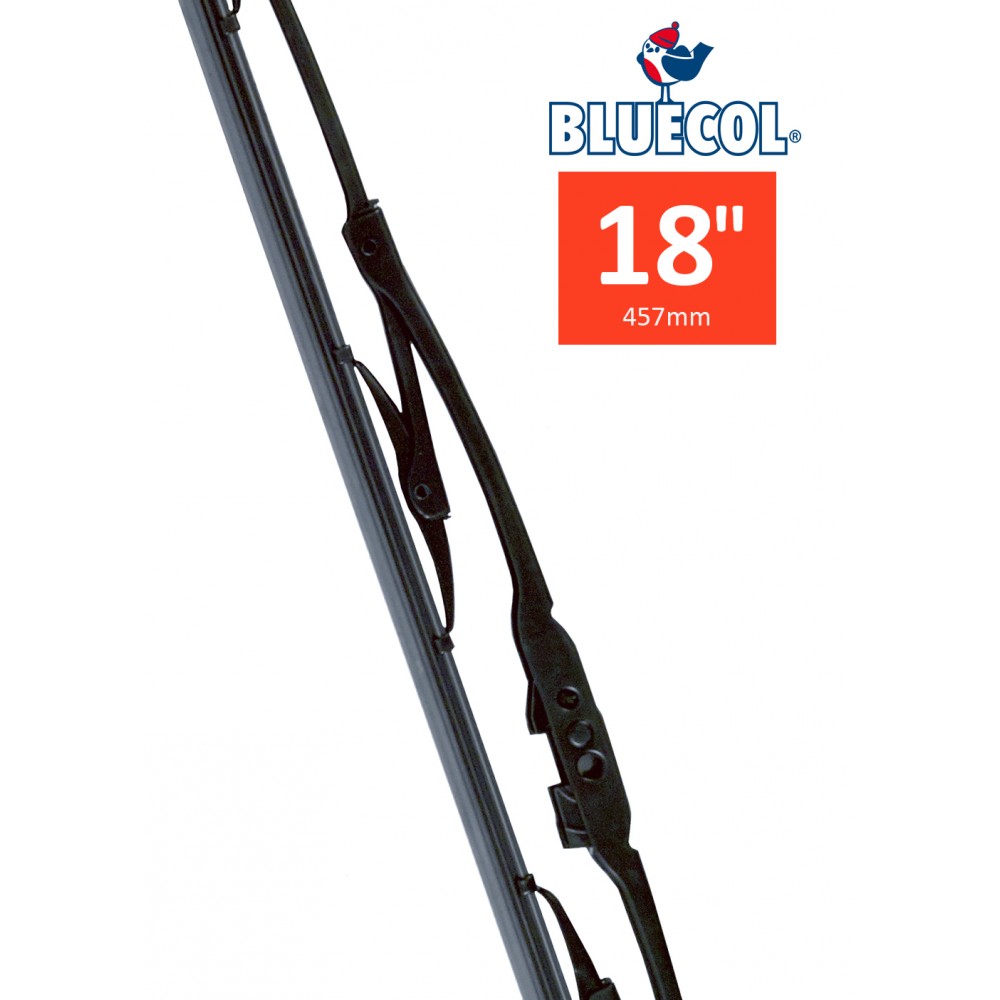 Wiper Blade 18 Inch D1 (Bluecol) A88215 BC18