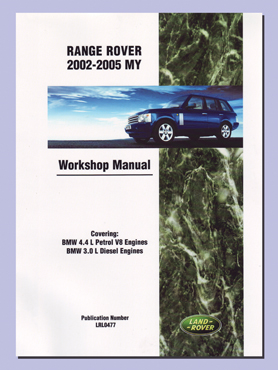 Workshop Manual RR L322 DA3148