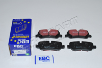 Brake Pad Set Rear (EBC Ultimax) LR139969 LR134696 LR021316 LR019627 LR015519 SFP500140 LR016808 LR055454 LR055455 DA3316