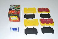 Front Brake Pad Set For Brembo Calipers 05-10 (EBC Yellow Stuff) SFP500070 DA4337