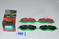 Front Brake Pad Set (EBC Green Stuff) SFP500010 LR019618 DA4481 LR134694