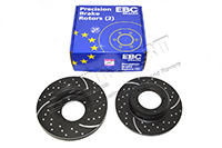 Brake Discs (EBC) LR018026 SDB000330 DA4855 GD1188