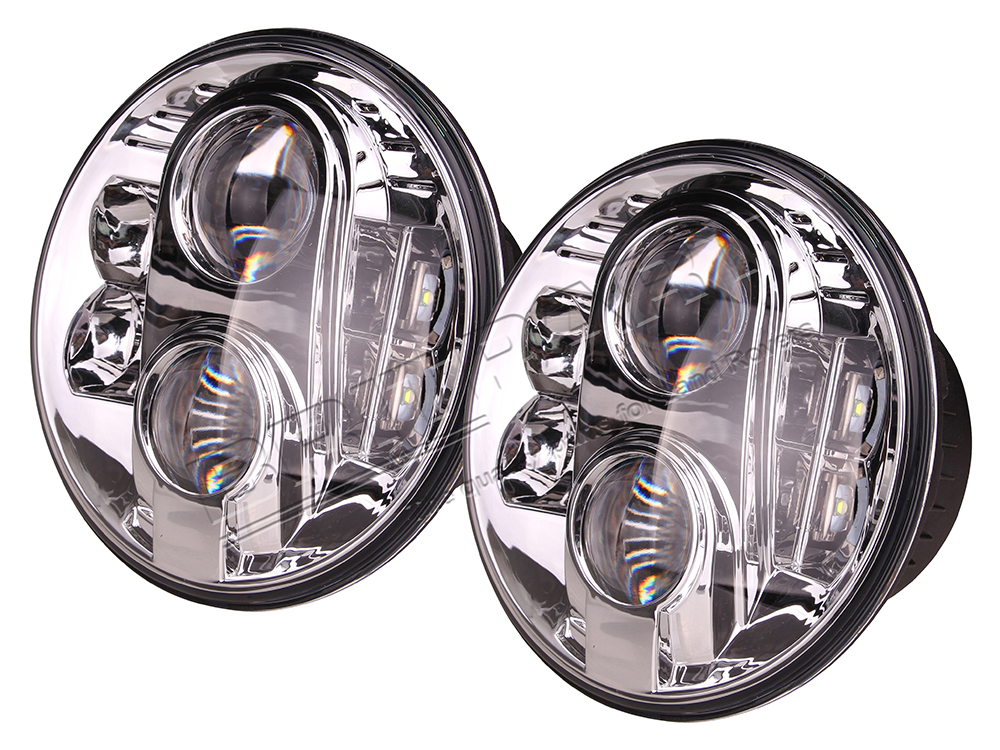 LED headlights Lynx Eye LHD (Britpart) DA6283 *Pair*