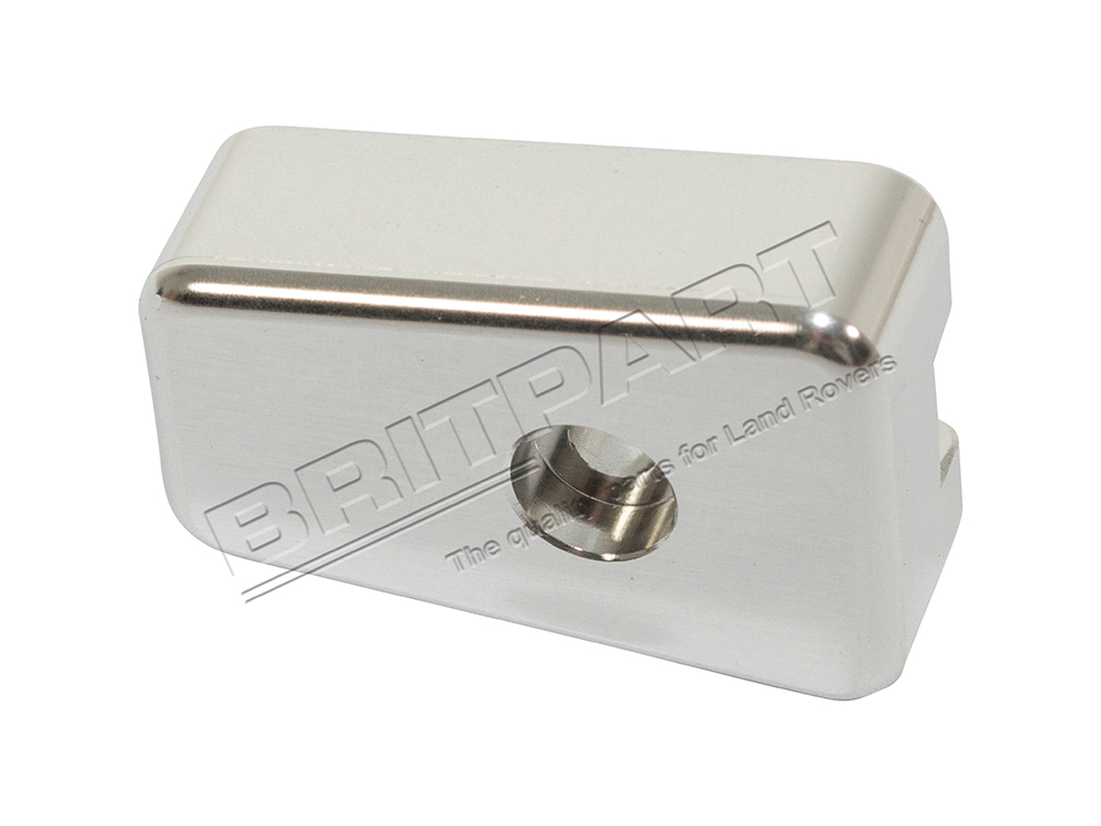 Heater Control Knob Single - Silver (Britpart) Defender 90/110/130 up to '07 - DA8946