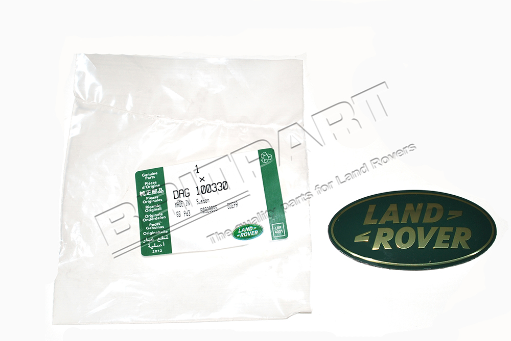 Badge Oval Landrover (GENUINE) DAG100330