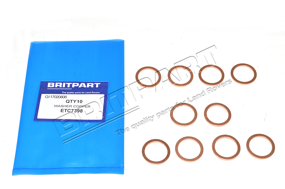 Sump Plug Washer (Britpart) ETC7398 *Bag Of 10*