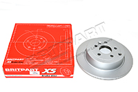 Brake Disc SIngle (BritpartXS) Freelander 2 From DH000001 - Rear/Solid LR039935G