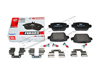 Rear Brake Pads FL2 Diesel (Ferodo) LR134697 LR003657