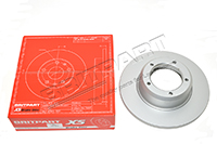 Brake Disc Front -Solid- D1 RRC DEF (Britpart XS) LR017951 FRC7329
