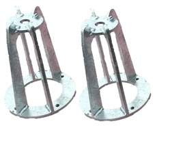 Front Shock Absorber Mounting Turrets -2" (Pair) LRB7980