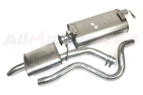 LAND ROVER DISCOVERY 3.9 EXHAUST CENTRE /& REAR SILENCER SECTIONS IN FIT KIT