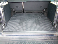 Floor Mat Rear Loadspace D2 - Half- Rubber (Britpart) STC50052AA