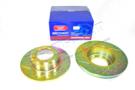 Brake Disc Front  Solid (2) Drilled & Grooved (Britpart) FRC7329 LR017951 DA4600 FTC3846