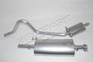 Exhaust Centre and Rear Silencers 200Tdi (Britpart) ESR238 *See Info*