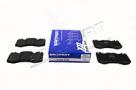 Front Brake pads (BP XD) for non painted calipers from chassis number JA000001 and ALL New Defenders with 20 inch LR110087