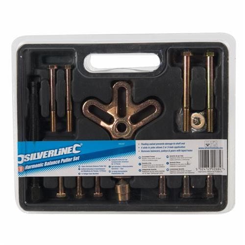 Harmonic Balancer Puller Kit 13pce (Silverline) 580487 