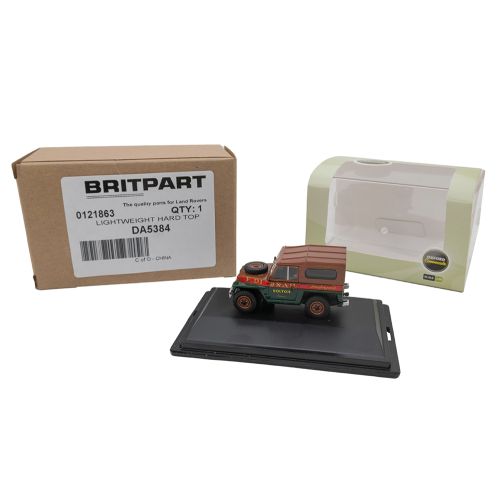 LAND ROVER LIGHTWEIGHT HARD TOP FRED DIBNAH (Britpart) DA5384