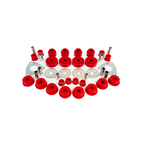 BUSH KIT POLYURETHANE RED RRC 86-95 D1 89-98 (RECOVERY) RC7000