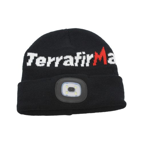 Beanie Hat With 80 Lumens USB Rechargeable Torch (Terrafirma) TF790