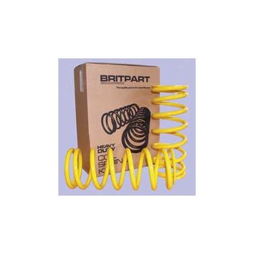 Britpart Yellow Lifted Rear Springs +40mm (+200KG) DA4205