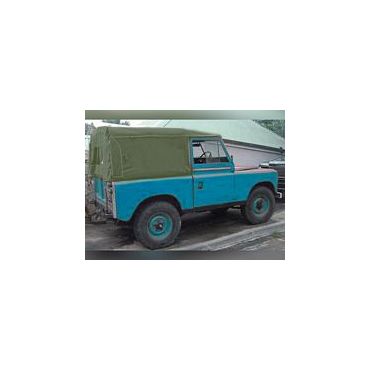 Hood SWB 88 Full Khaki No Windows (Britpart) 331110AG