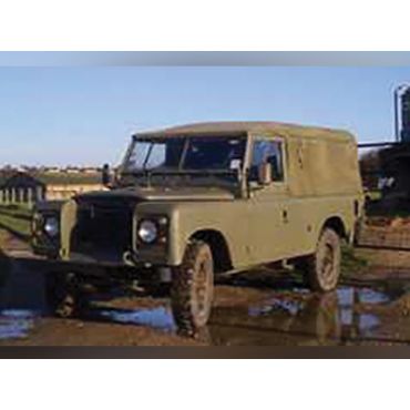 Hood LWB 109 Full Khaki No Windows (Britpart) 331259AG