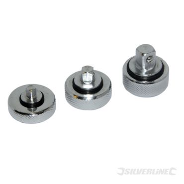 Palm Rachet Set 3 Piece 1/4 3/8 &amp; 1/2 (Silverline)  380552
