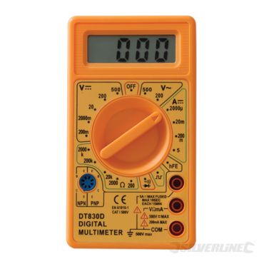 Digital Multimeter (Silverline) 589681
