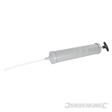 Oil Suction Gun Metal  500CC (Silverline) 727575