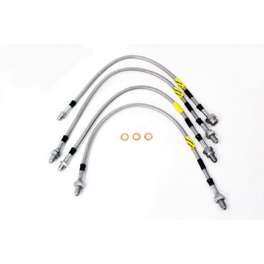 BRAKE HOSE Set Braided +50mm 90/11/130 2005 ON (GOODRIDGE) TF644GD BA164A