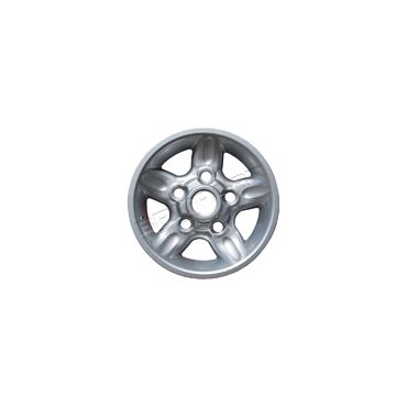 Road Wheel Deep Dish 16&quot;x7&quot; Alloy Silver Sparkle D1/90/110 (Britpart) ANR3631MNH