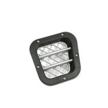 RH Wing Side Air Intake Grille Black Premium BA5922