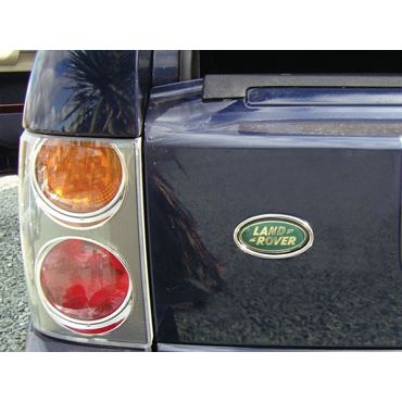 LANDROVER OVAL BADGE SURROUND-CHROME (Britpart) DA1072