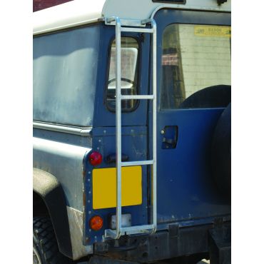 Rear Access Ladder Defender / Series Galvanised DA1089