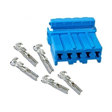 Five Way Switch Housing Connector Plug (Britpart) Blue - DA1404