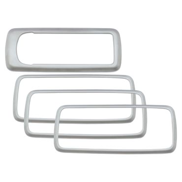 Window Lift Trim - Satin/Chrome - (Britpart) Discovery 4 - DA1515