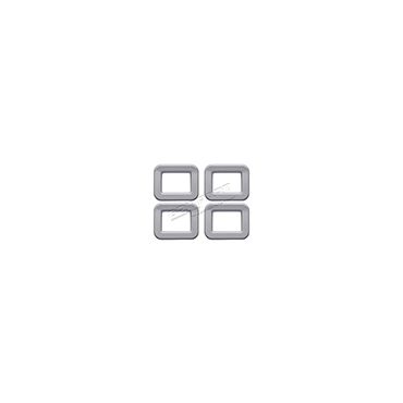 CHILD LOCK TRIM SET 4 SILVER DA1543