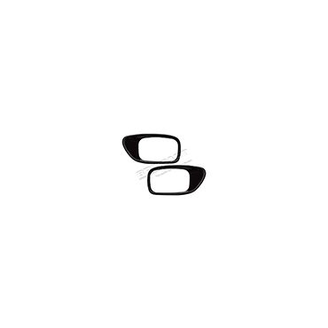 FRONT SEAT SIDE FRAME TRIM BLACK  (PAIR) DA1557
