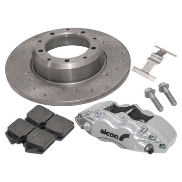 Silver 4 Piston Kit Rear (Alcon) Defender DA2705