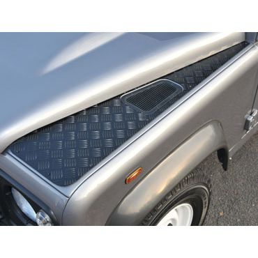 Alloy Wing Top Pair Black Satin (Britpart) LR66B DA4049B