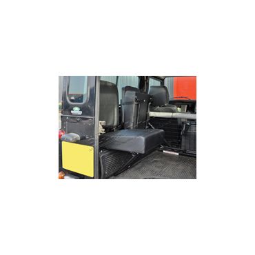 REAR INWARD FACING SEAT ASSY - Black DA4067