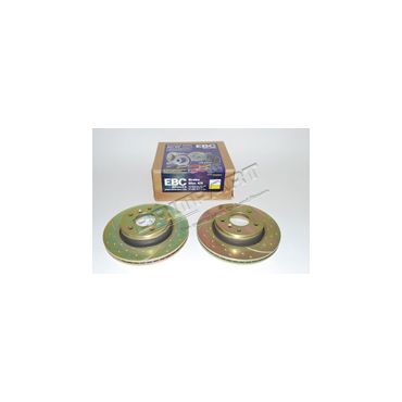 Brake Disc Front -Solid- D1 RRC DEF (EBC) FRC7329 LR017951 DA4165