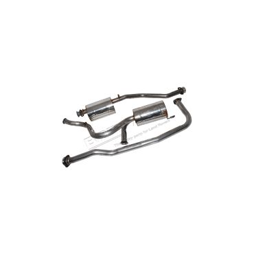 S/S Exhaust System (Double SS) Defender 90 &#039;94-&#039;95 300Tdi - DA4232