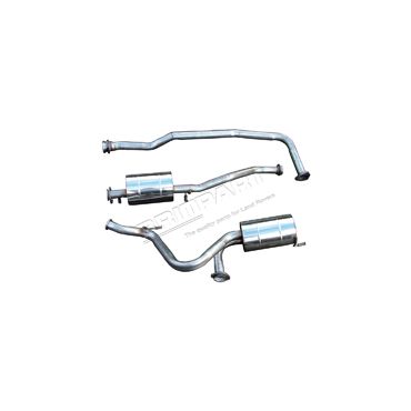 S/S Exhaust System (Double SS) Defender 90 &#039;95-&#039;97 300Tdi - DA4233