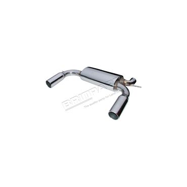 S/S Twin Tail Pipe Silencer Sports (Double SS) Freelander 1 1.8l Petrol - DA4246