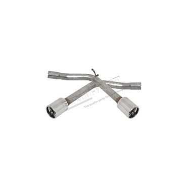S/S Twin Tail Pipe Kit (Double SS) Discovery 3 Tdv6 - DA4397
