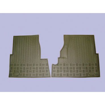 RUBBER MAT FRT SERIES II/III (Pair) (Britpart) DA4422