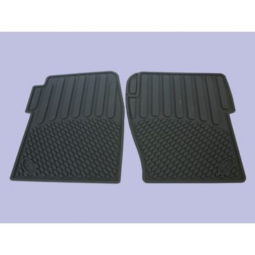 Floor Mats Front D2 (Rubber) (Britpart) DA4424