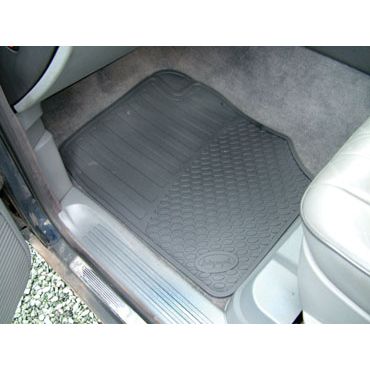 RUBBER MAT SET FRT R/ROVER 1994-03 P38 (Pair) (Britpart) DA4430