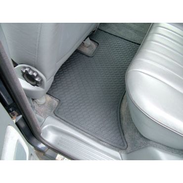 RUBBER MAT SET REAR R/ROVER 1994-2003 P38 (Pair) (Britpart) DA4431